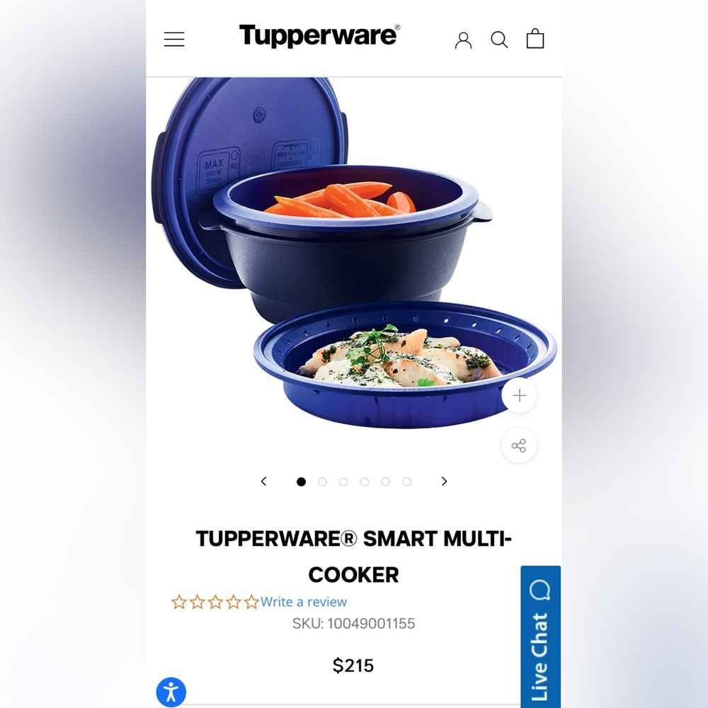 Tupperware Multi-Cooker - Picture 7 of 8